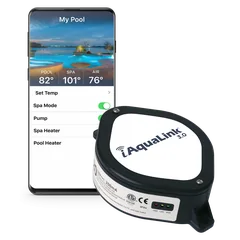 Jandy iAquaLink phone and automation module