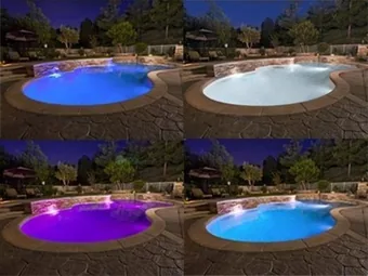 Color pool lights